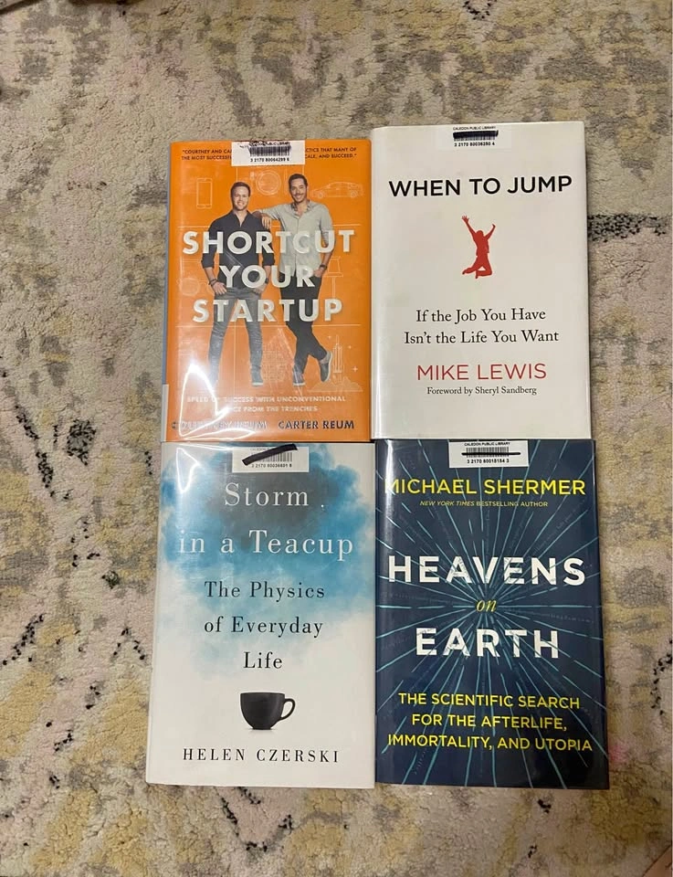 Leadership/Self Help Books - Take All for $20