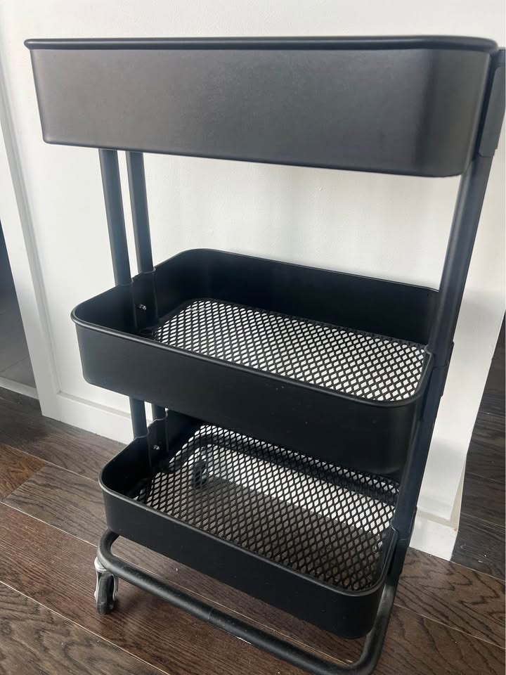 IKEA metal black cart - photo 2