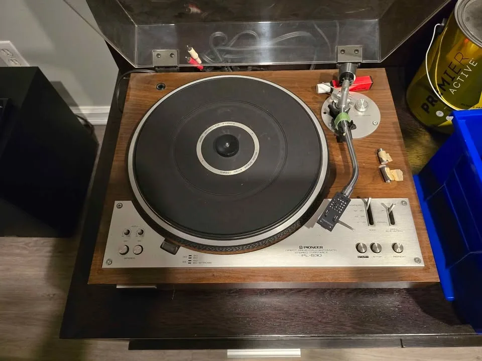 Pioneer Direct Drive Turntable PL-530 - photo 2