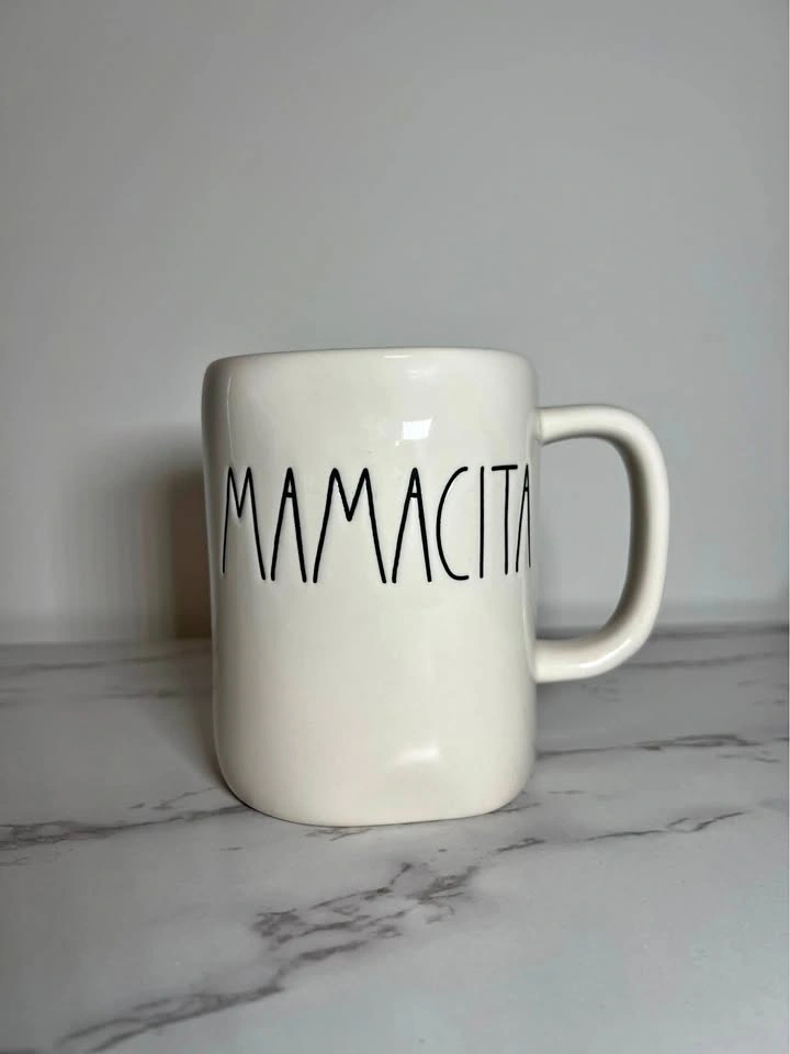 Rare Rae Dunn Mamacita Ceramic Mug