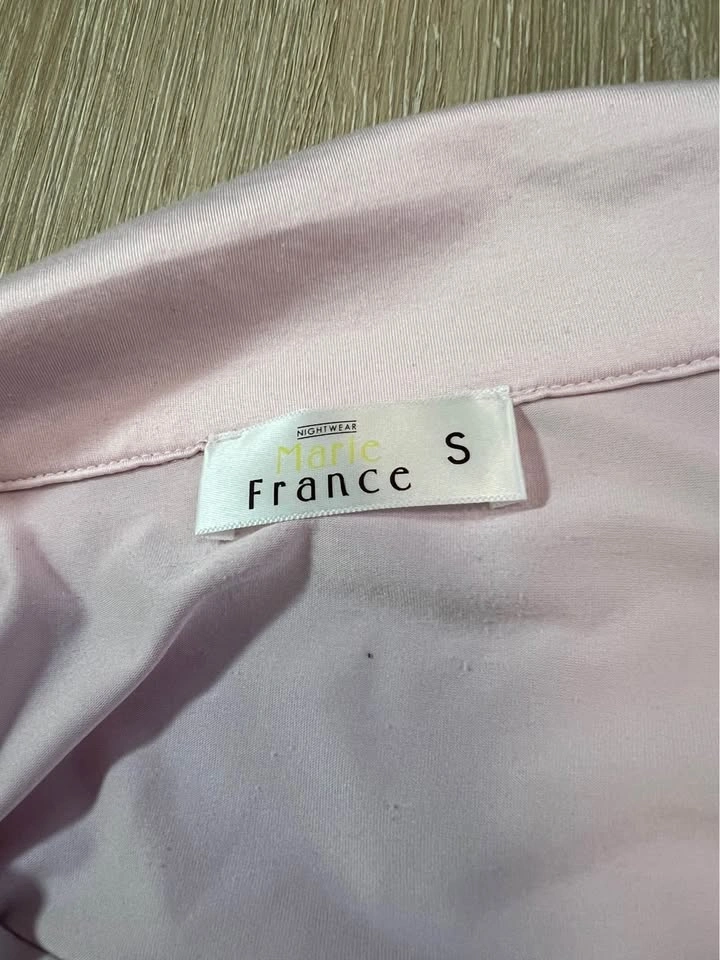 Baby Pink Marie France Pajama Set - photo 3