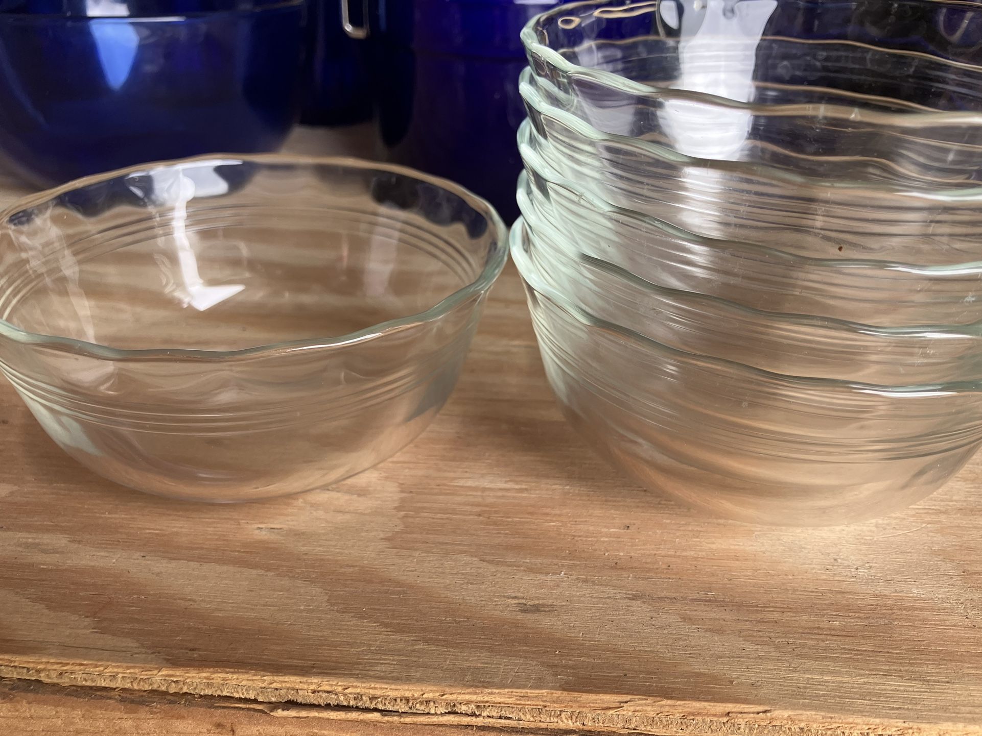 6 Pyrex Custard Cups