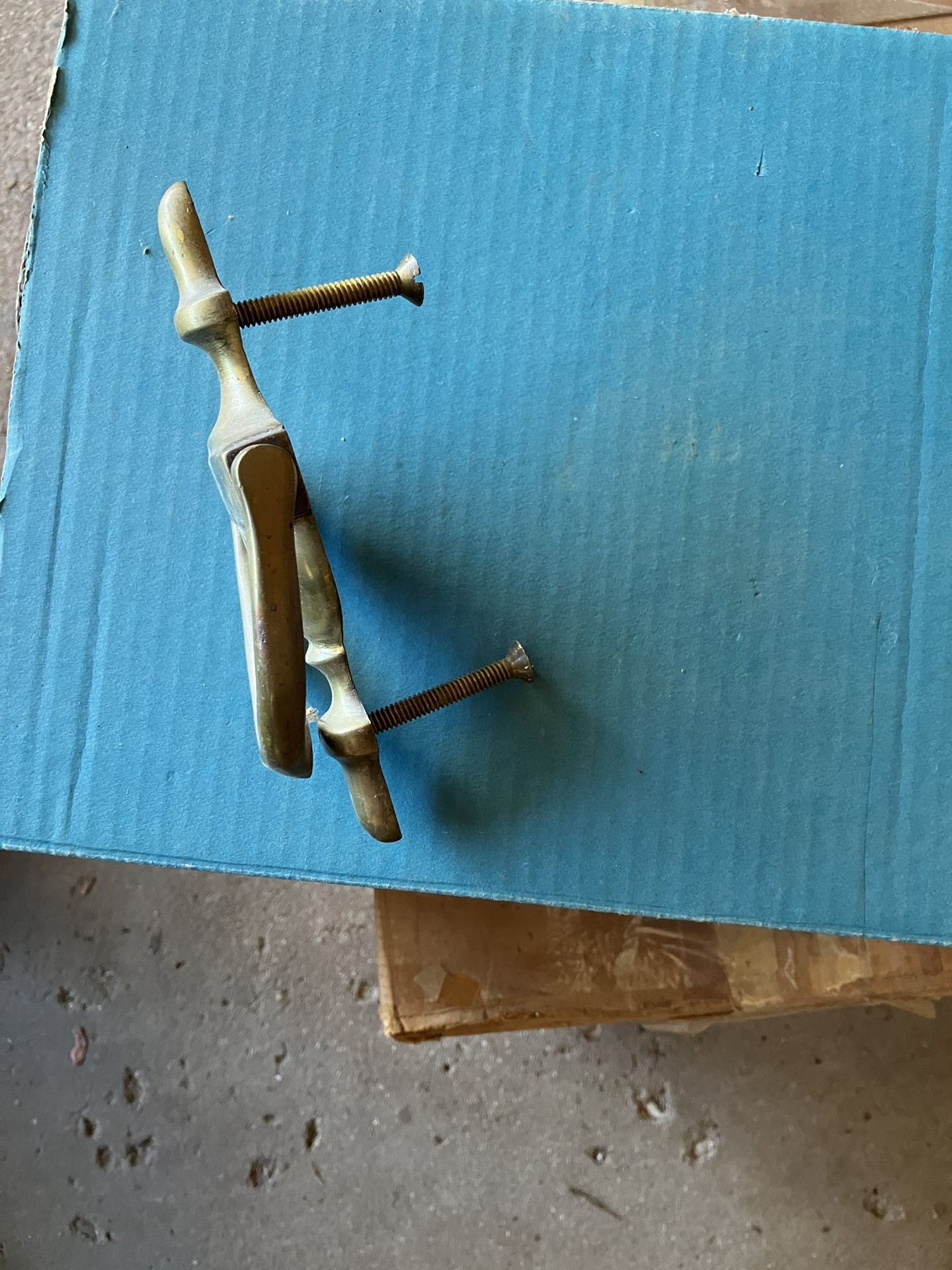 Brass Door Knocker. Old - photo 2