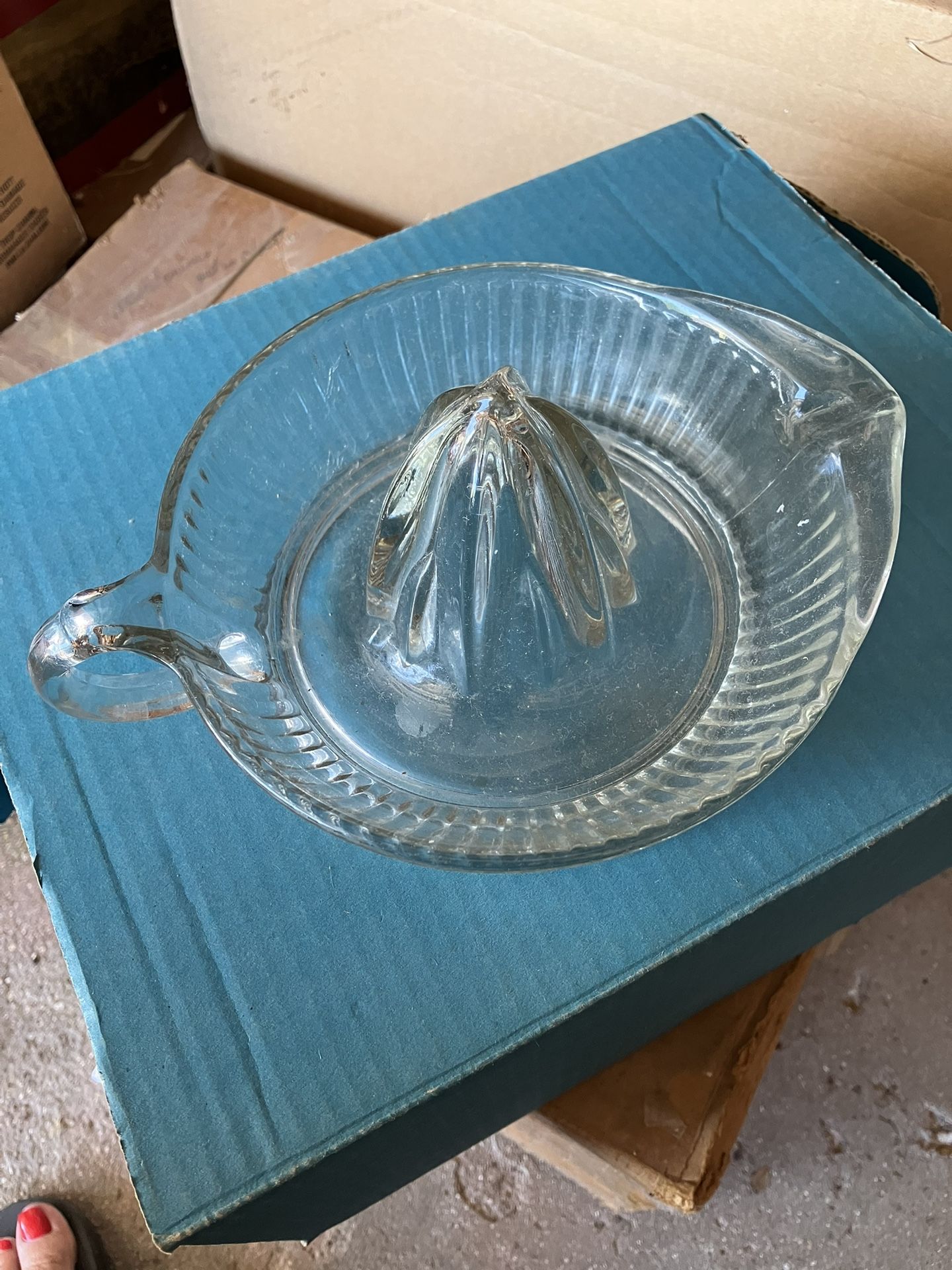 Lemon Squeezer Glass