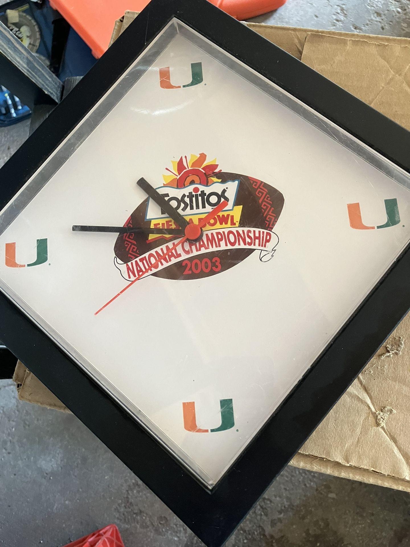 UofM 2003 Fiesta Bowl Championship Clock - photo 2