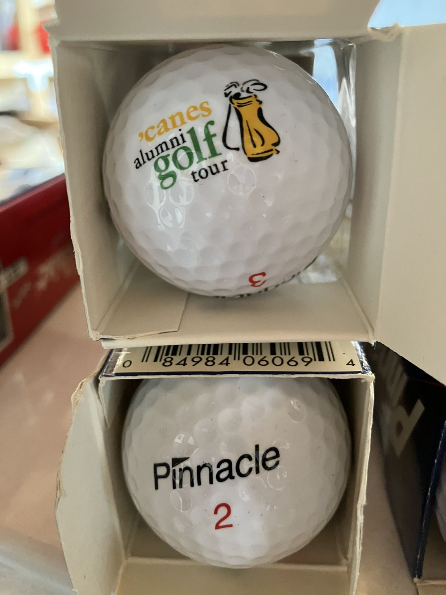 UofMiami Golf balls