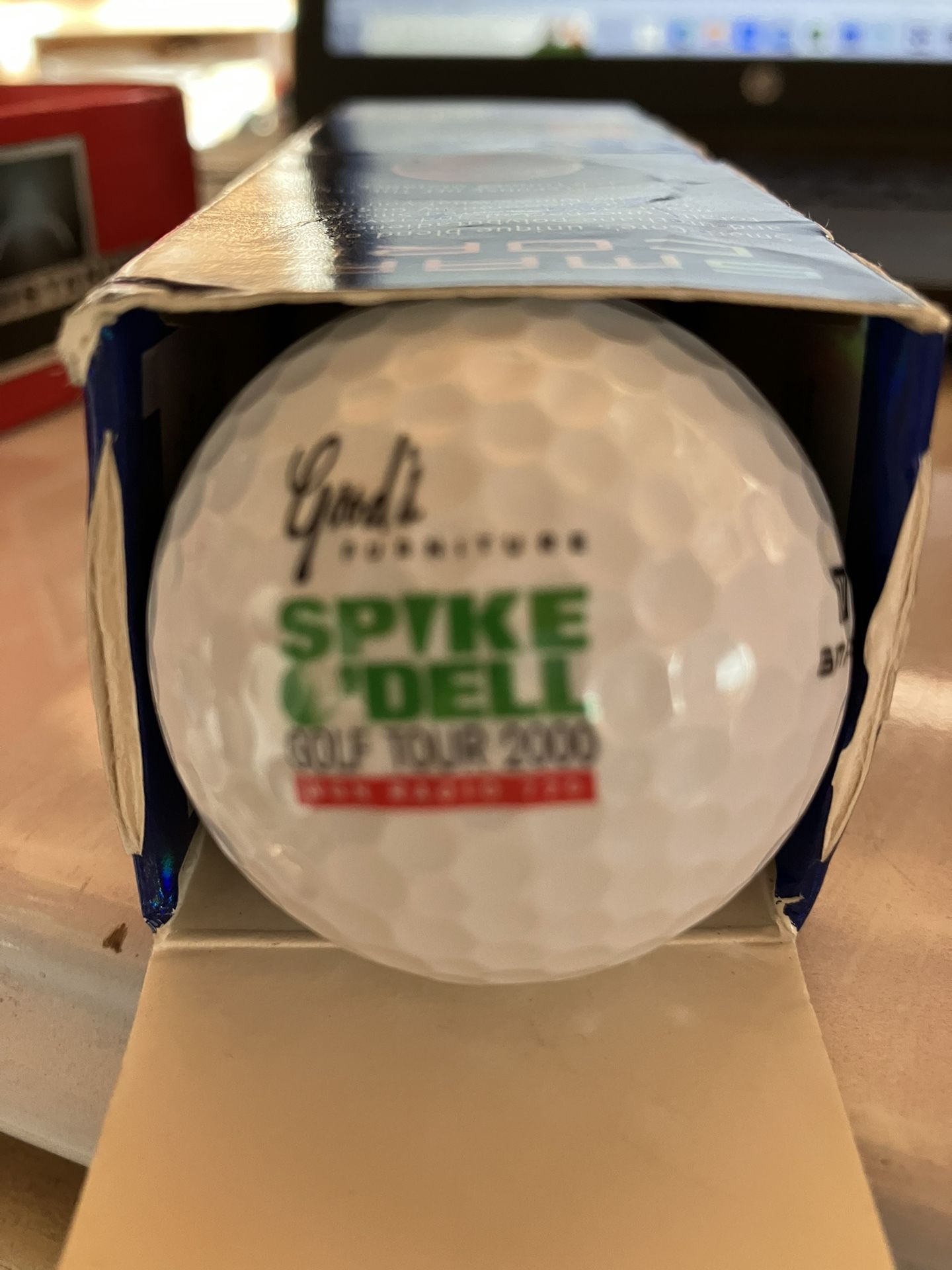 Wilson Golf Balls SPIKE ODELL 2000 Tournament - 3 New