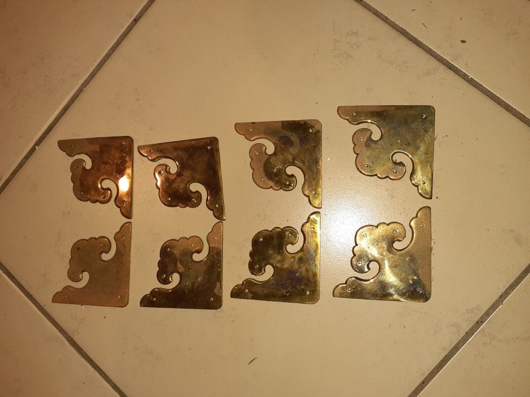 Solid brass old brass hardware