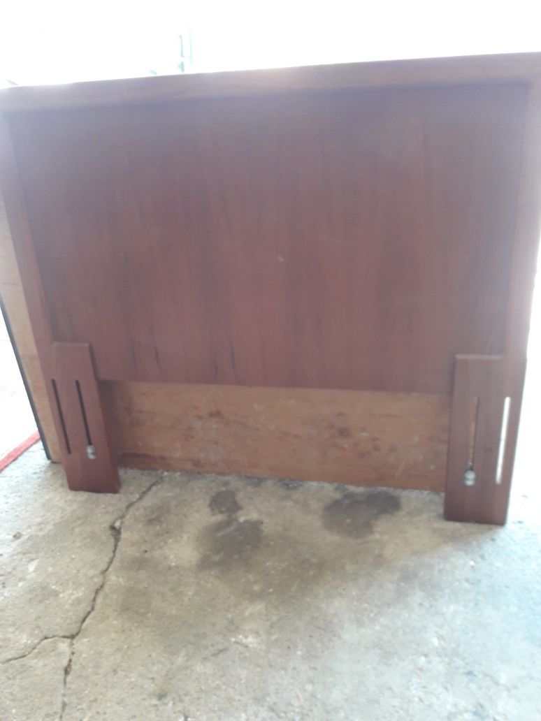 Solid Teak Headboard Twin