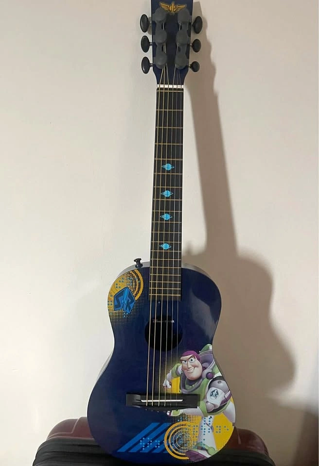Disney Pixar Blue Acoustic Guitar
