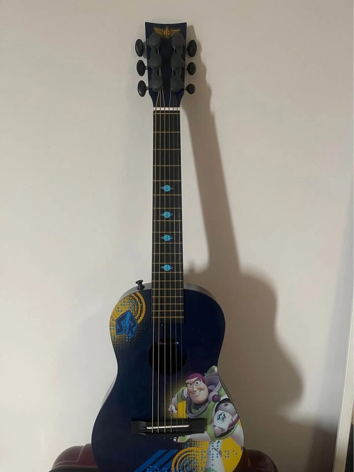 Disney Pixar Blue Acoustic Guitar - photo 2