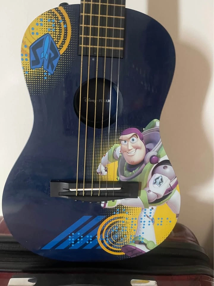 Disney Pixar Blue Acoustic Guitar - photo 3