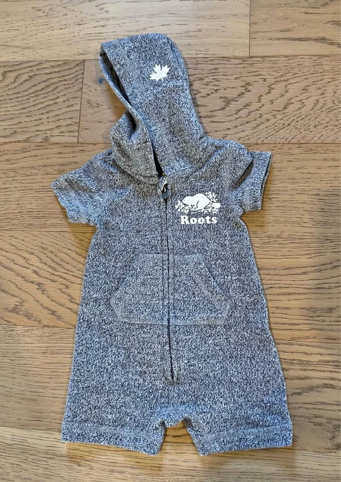 Baby Roots Shorty Romper Size 0-3 months