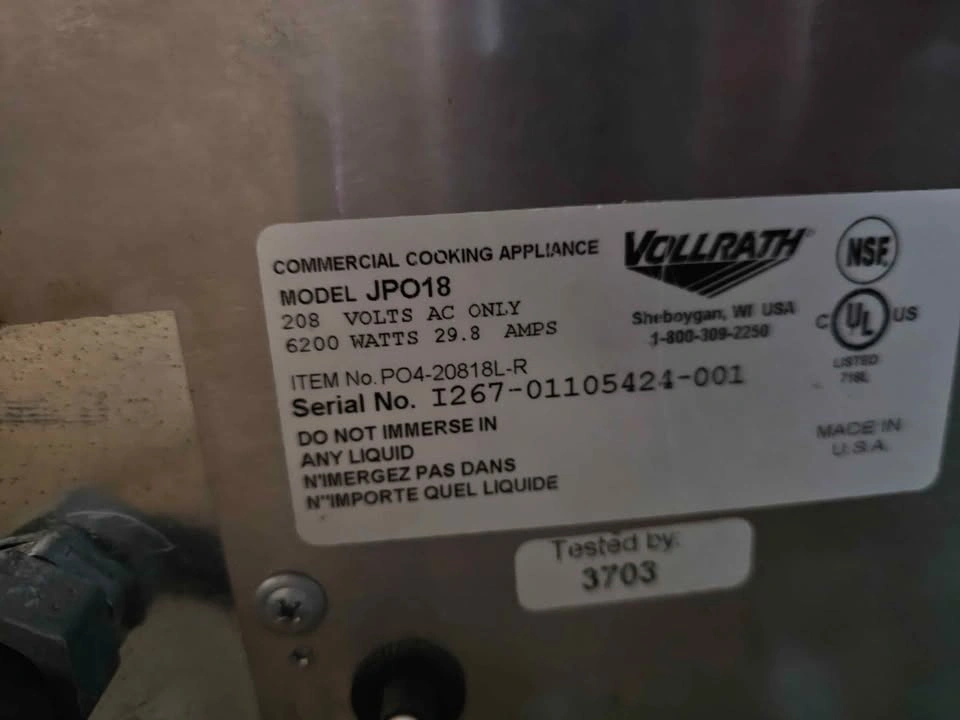 🔥🍕Conveyor Pizza Oven - Vollrath JPO18🍕🔥 - photo 3