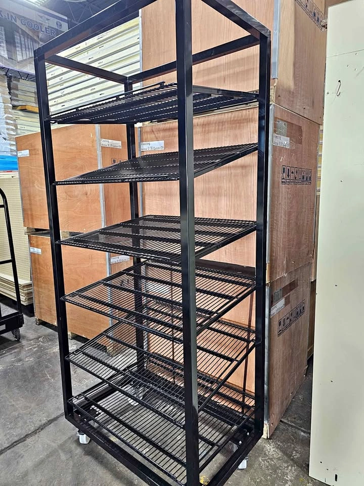 Walk-In Cooler Shelving Rack System