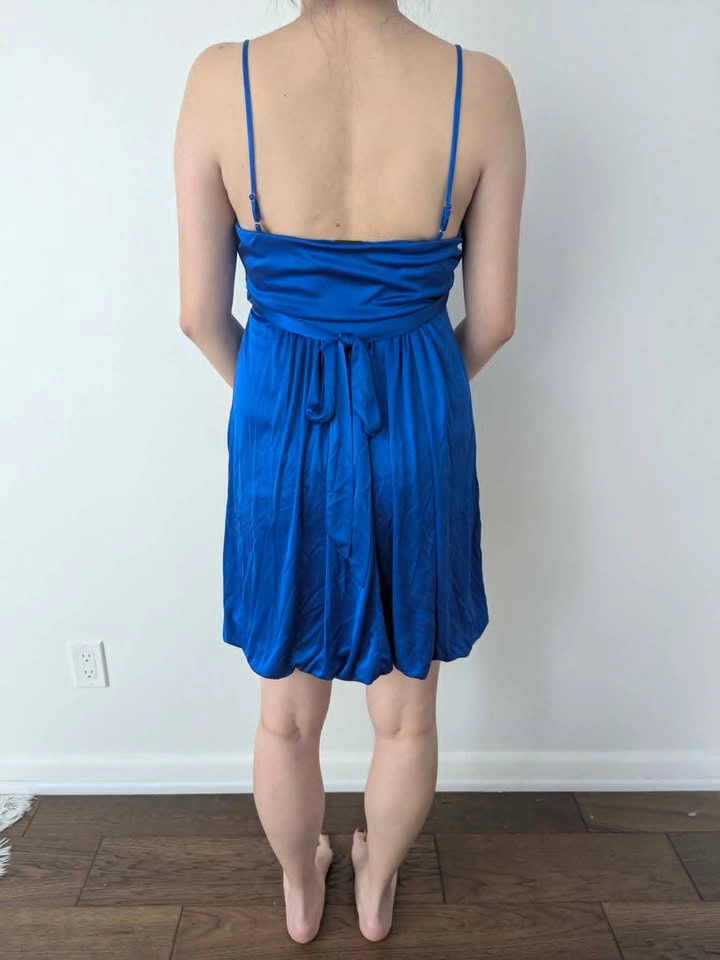 NEW - Blue bubble dress with gemstones - photo 2