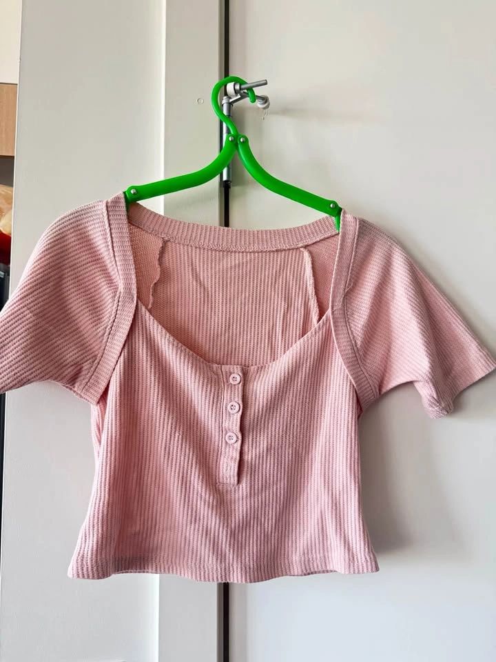 Pink cute top