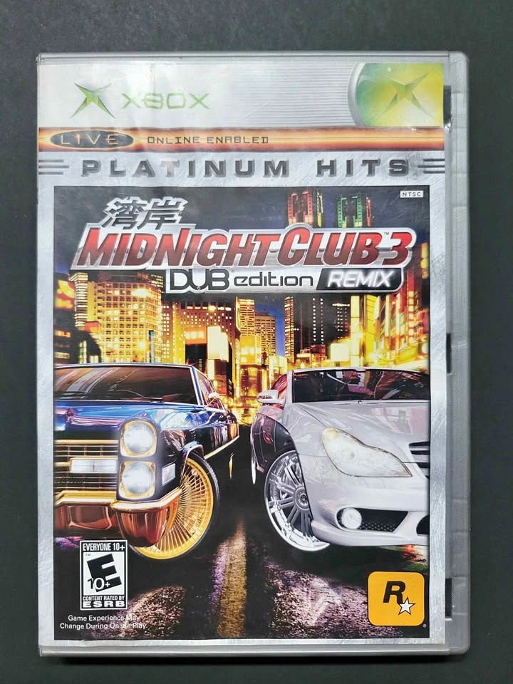MIDNIGHT CLUB 3 DUB Edition Remix XBOX