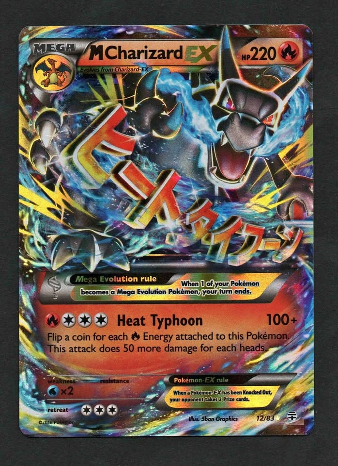 MCharizard EX 12/83 $120 obo
