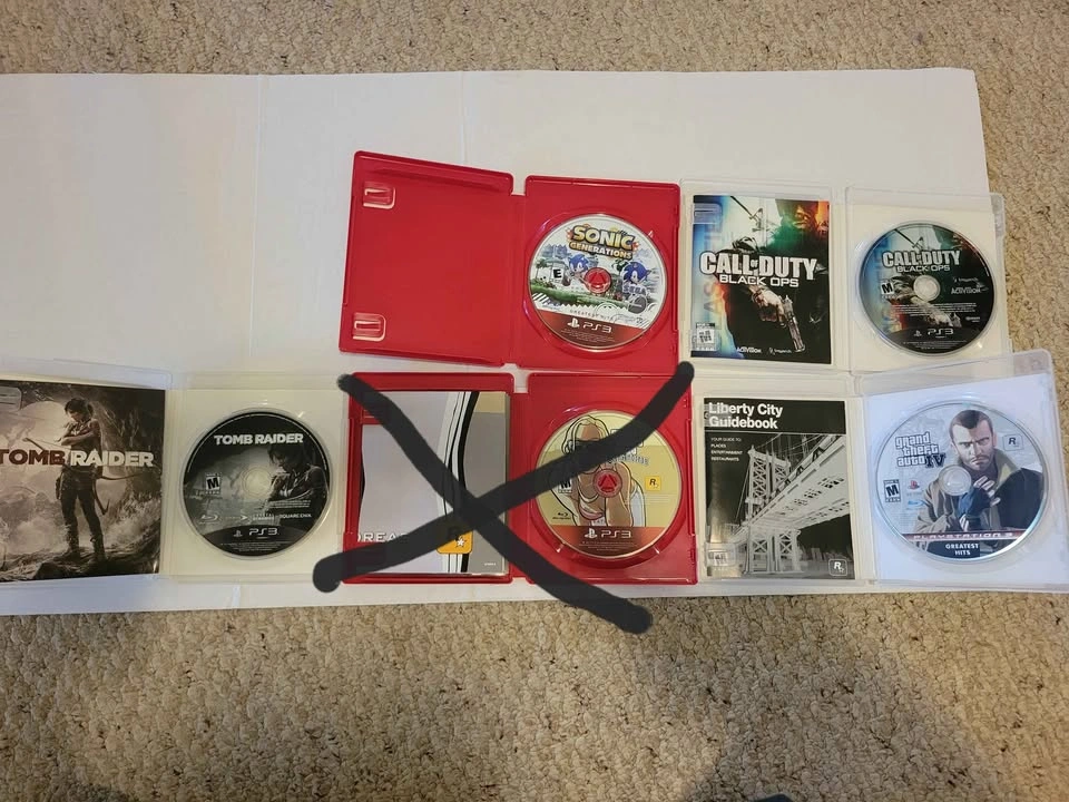 5 PS3 Games - Tomb Raider, GTA, etc. - photo 3