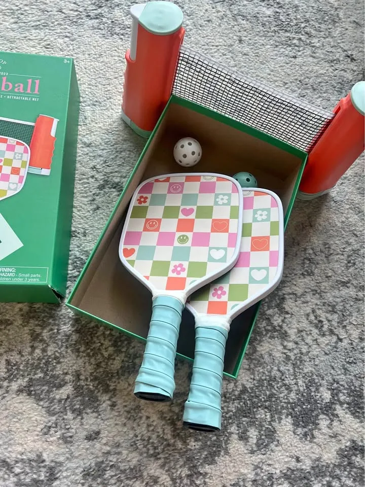 Tabletop mini pickleball set thumbnail