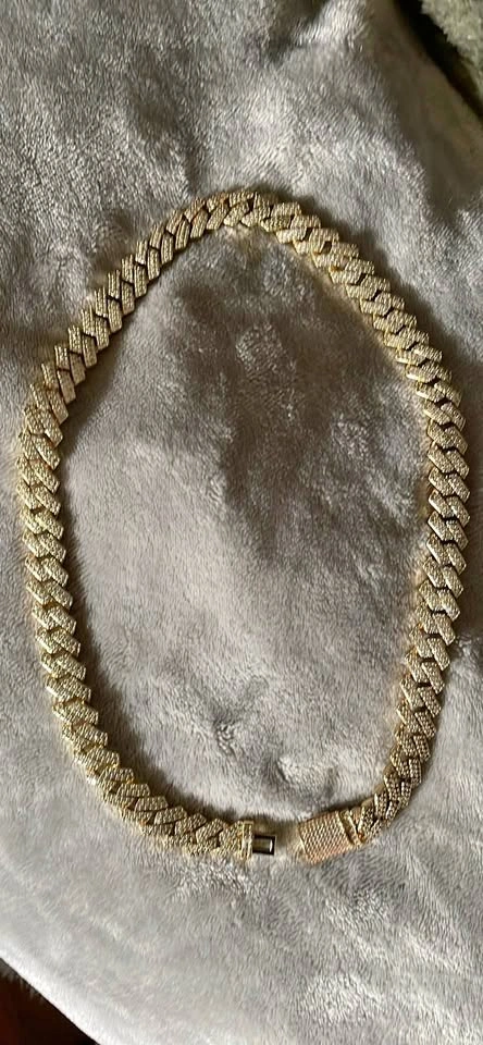 Stainless Steel 14k Plated Bling