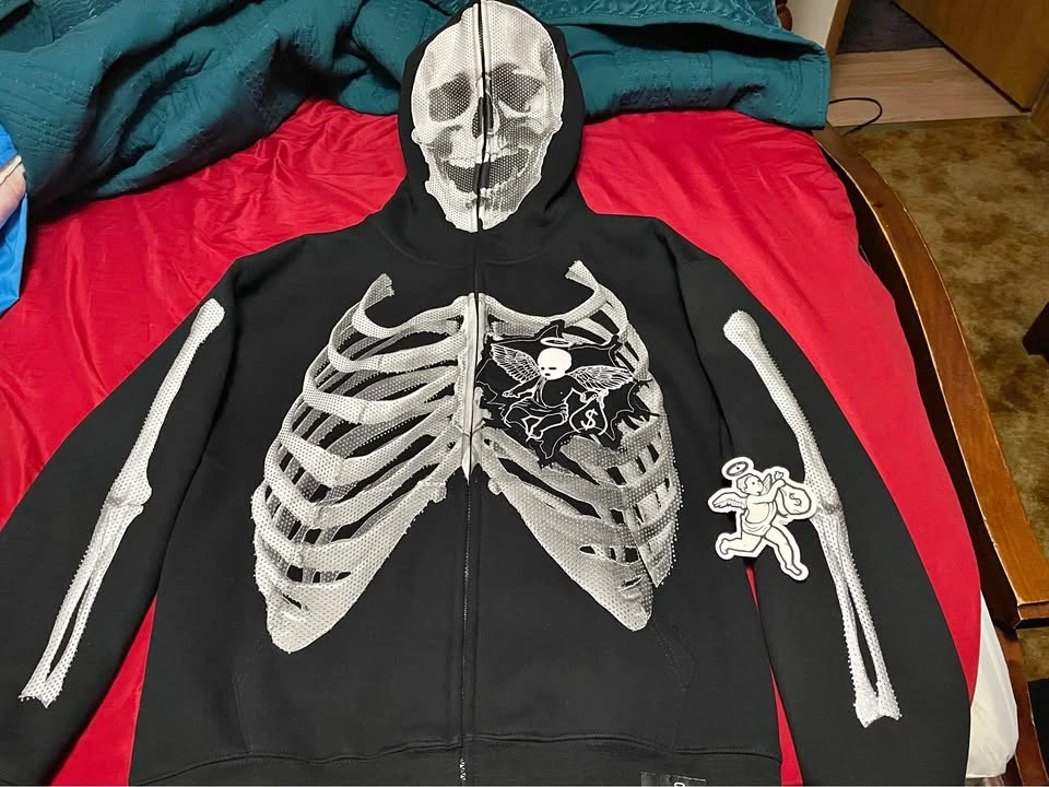 Hasta muerte full zip size Large