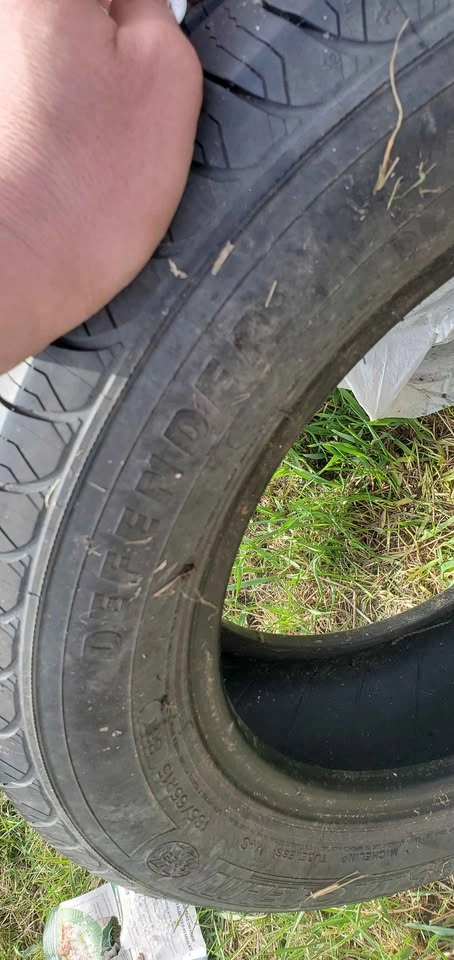 2 Michelin Defender Tires 135/65R15 - photo 2