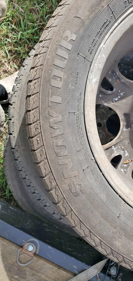 Worn Tires and Rims