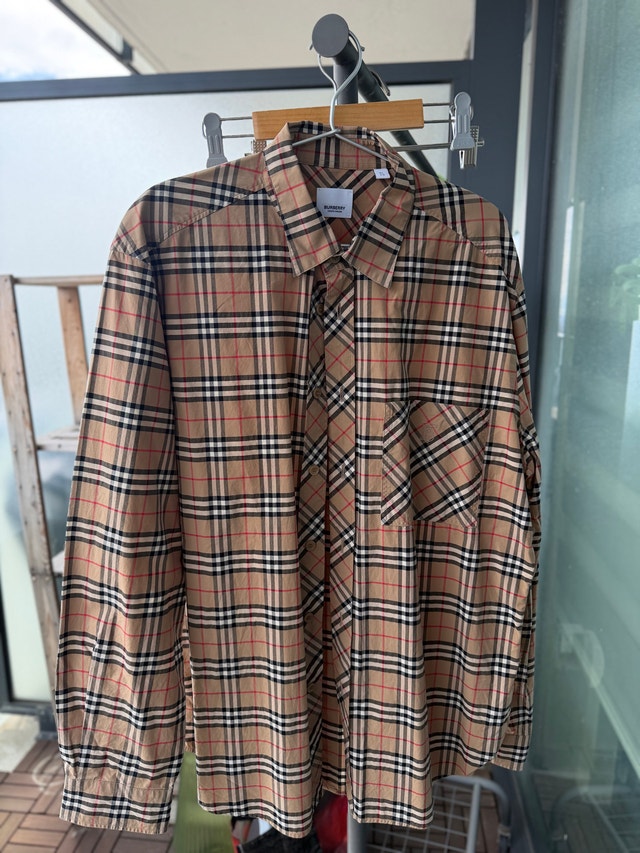 Burberry Shirt XL Tan Nova Check - photo 2