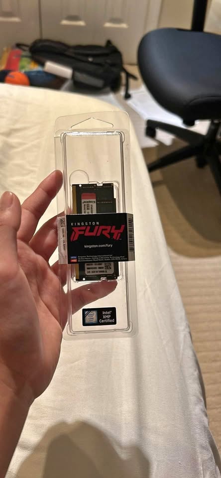 Kingston fury 1 stick 16gb ddr5 ram opened but not used