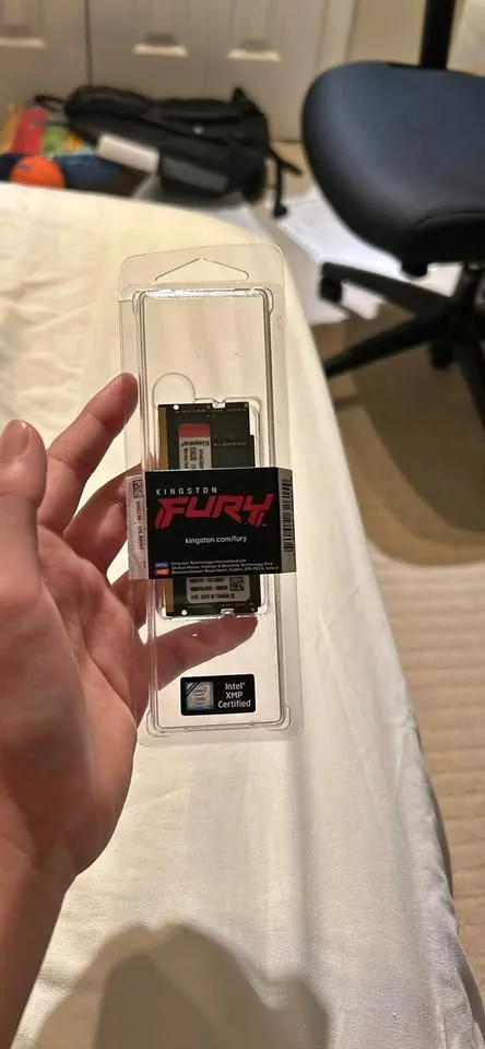 Kingston fury 1 stick 16gb ddr5 ram opened but not used thumbnail