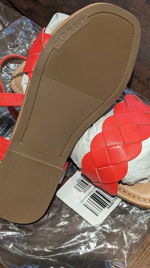 BNWT Sandals, Size 1 - photo 3