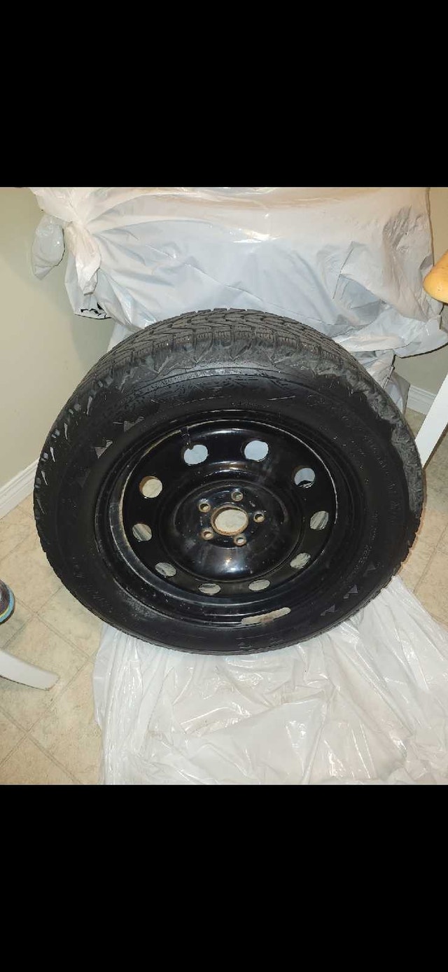235/55R17 Winter tires with rims