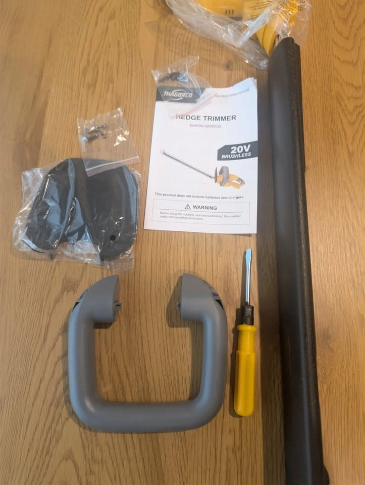 NEW 22" CORDLESS HEDGE TRIMMER - DEWALT 20V COMPATIBLE - photo 4