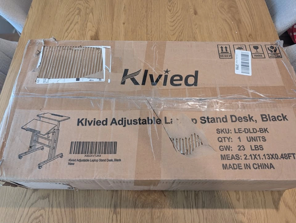 NEW Klvied Adjustable Height Standing Desk - photo 3