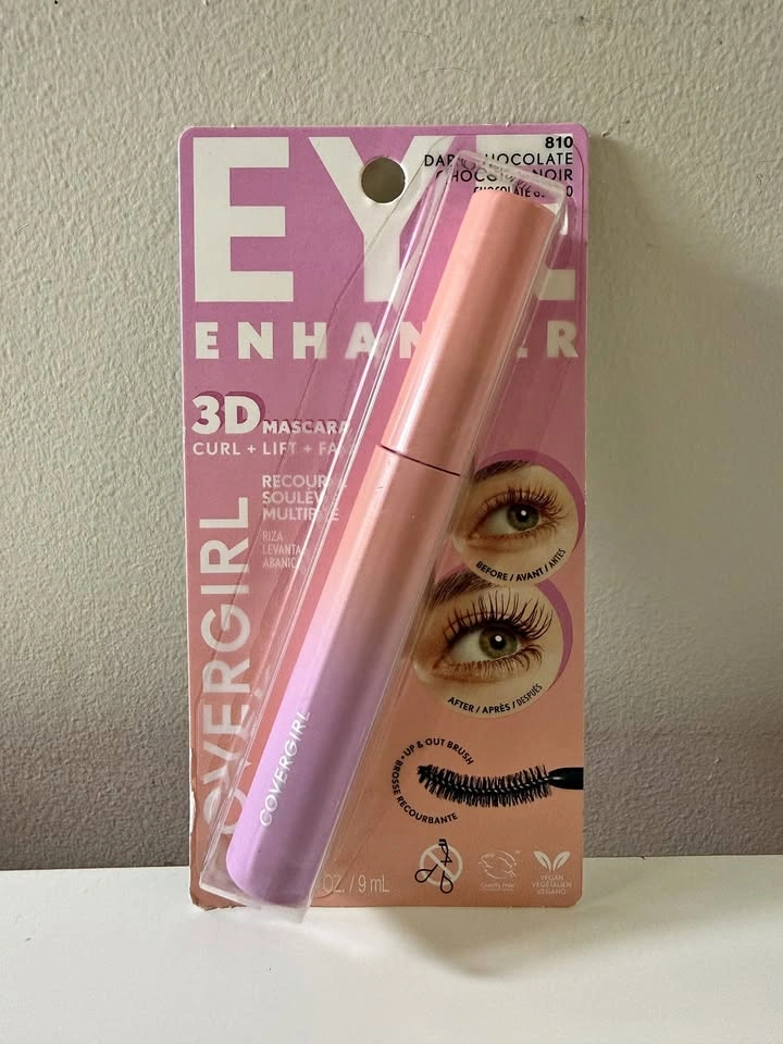 COVERGIRL Eye Enhancer 3D Mascara, 24-Hour Wear, Transfer-Proof