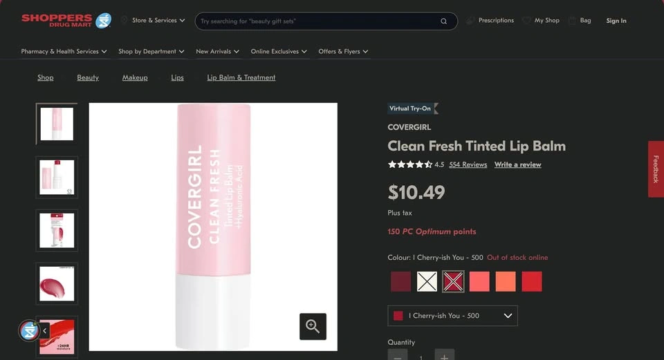 COVERGIRL Clean Fresh Tinted Lip Balm - photo 2