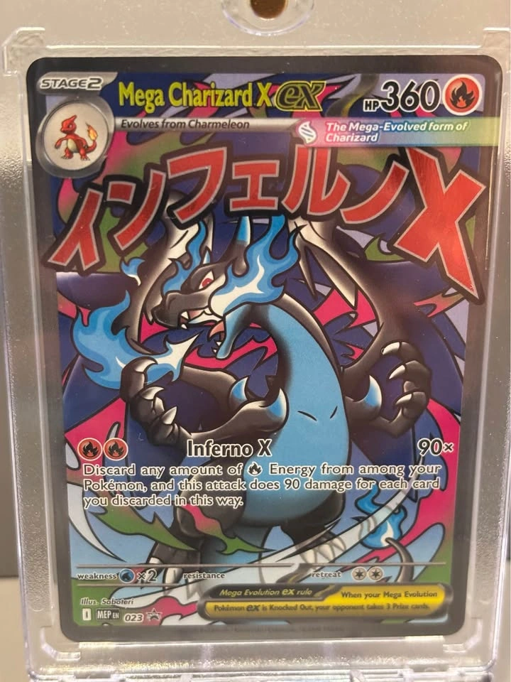 MINT Mega Charizard X EX - photo 2