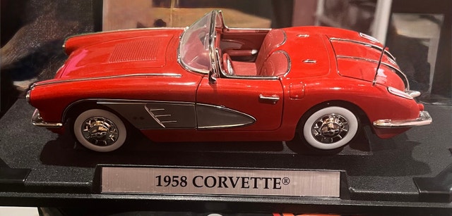 1958 Corvette Model Car - Red