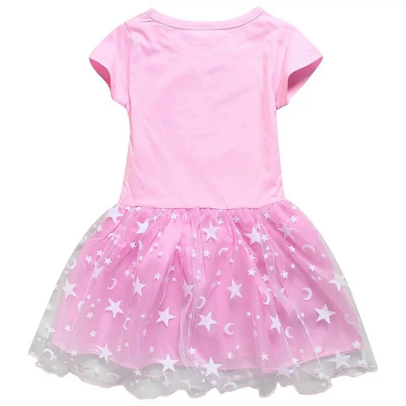 Girls Pink Princess Dress - Size 140 - photo 2