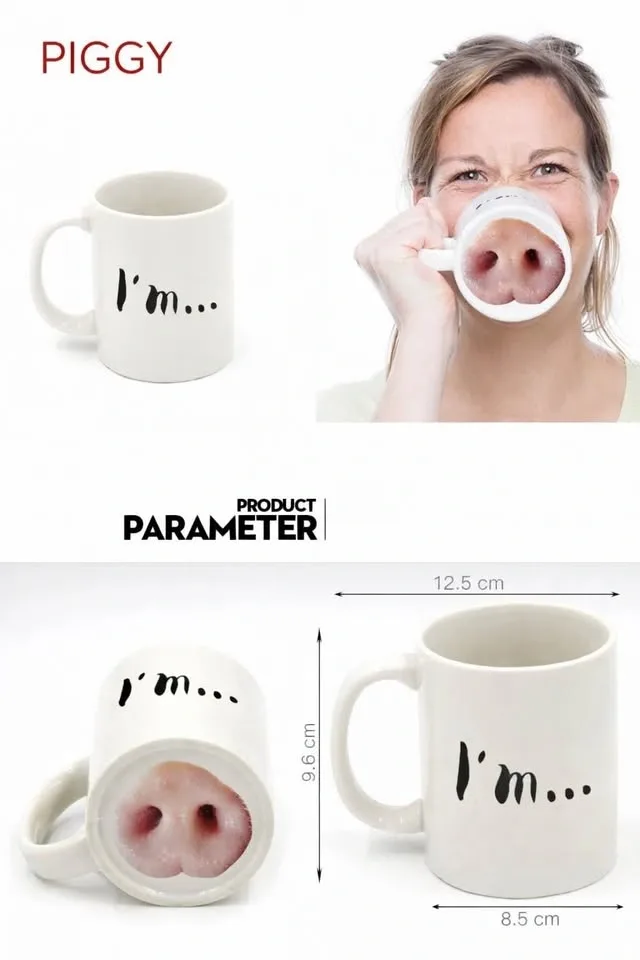 Funny Nose Mug - Doggy / Piggy Style - photo 4