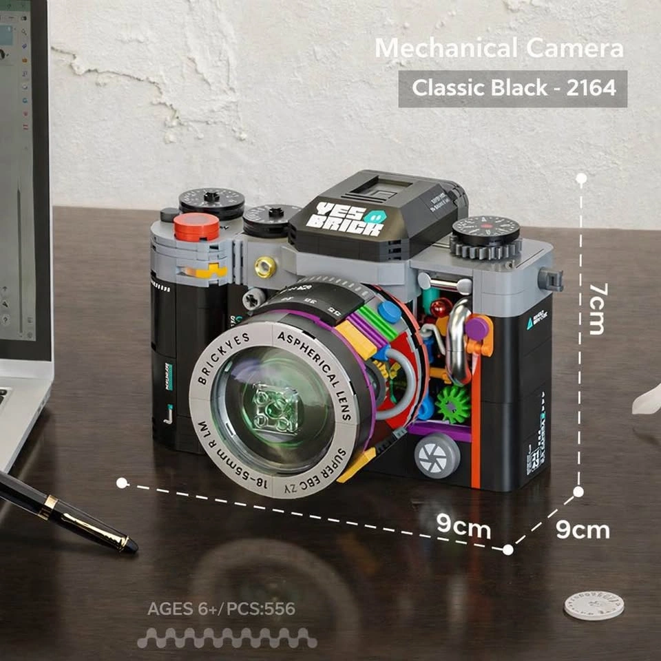 Retro Mechanical Camera Building Block Set - Clearance! - photo 2