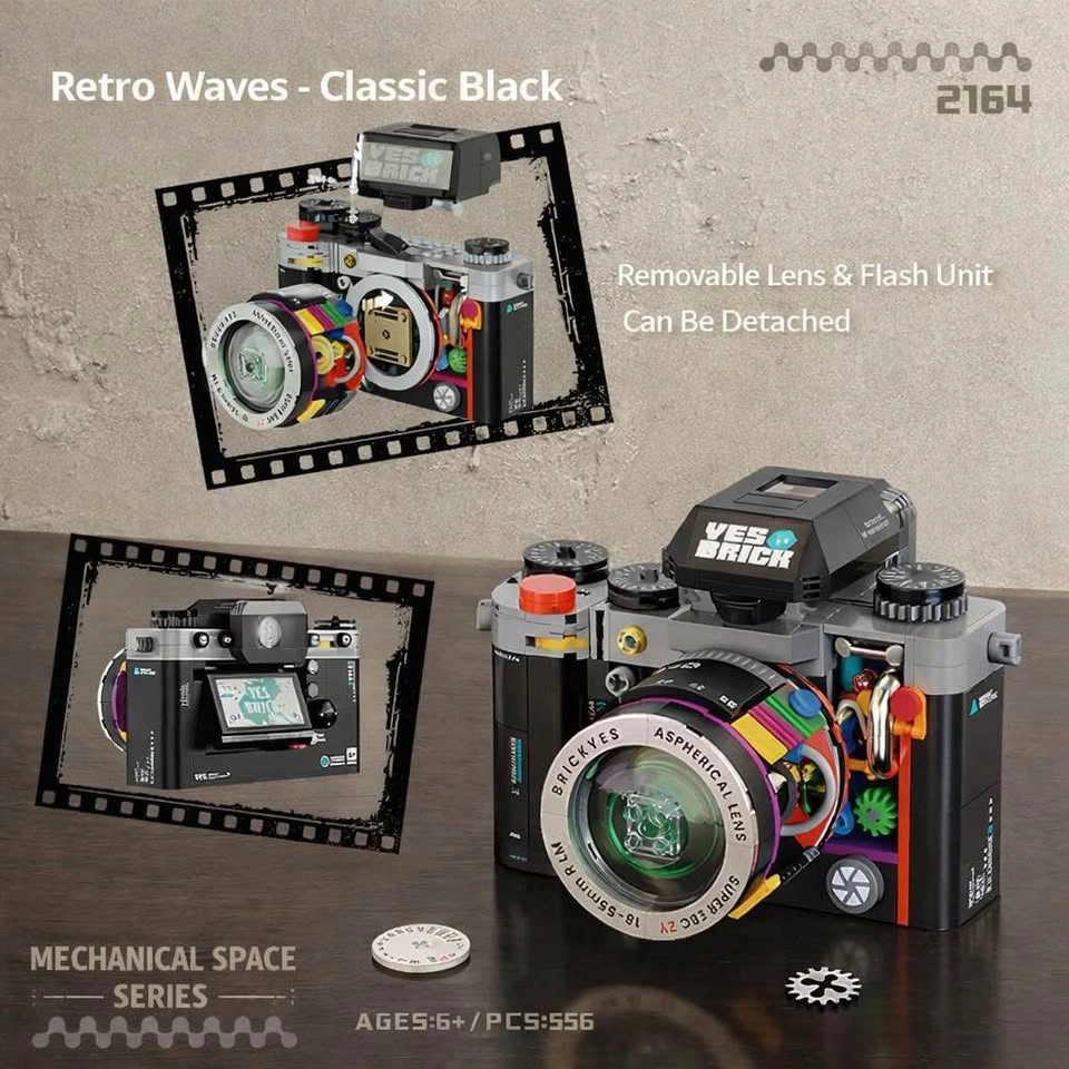 Retro Mechanical Camera Building Block Set - Clearance! - photo 3