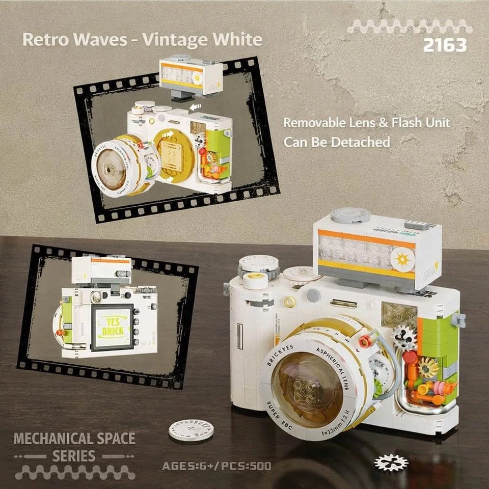 Retro Mechanical Camera Building Block Set - Clearance! - photo 5