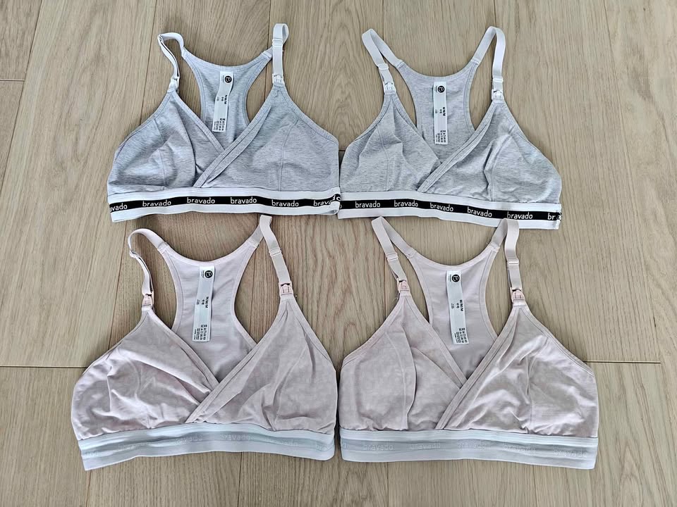 $15 each | Size medium Bravado nursing bras