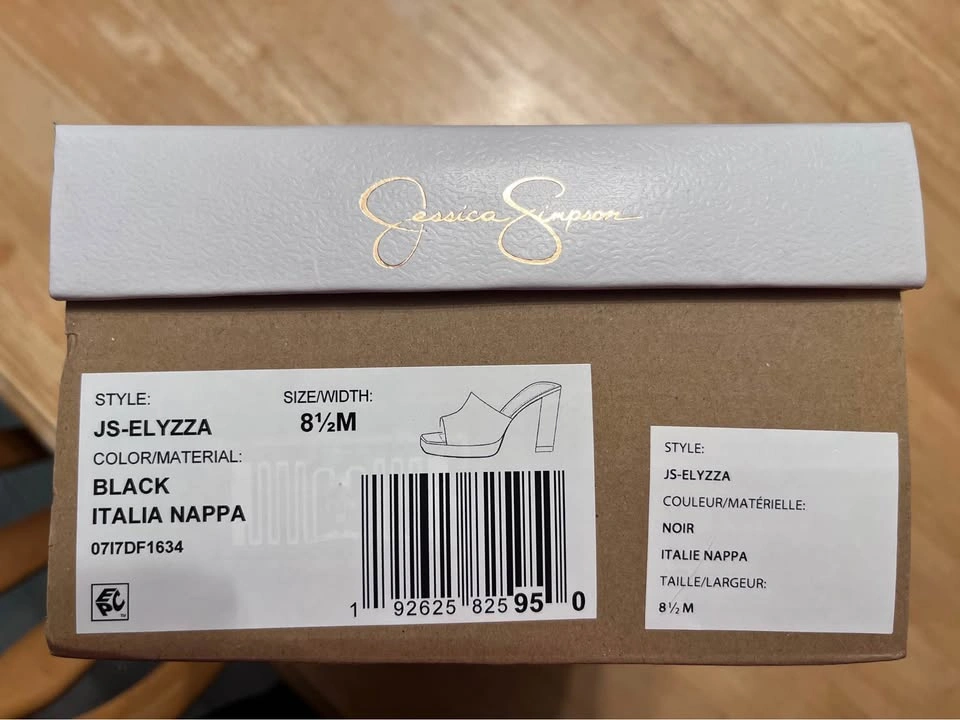Jessica Simpson Elyzza Platform Heels Size 8.5 - photo 3