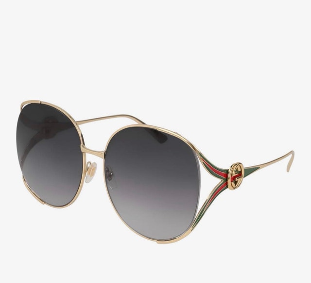 Gucci Sunglasses - Gold Frames, Gradient Lenses
