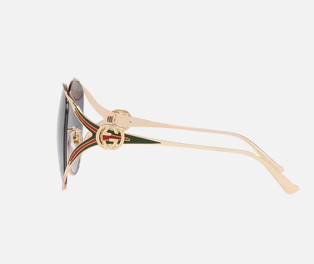 Gucci Sunglasses - Gold Frames, Gradient Lenses - photo 3