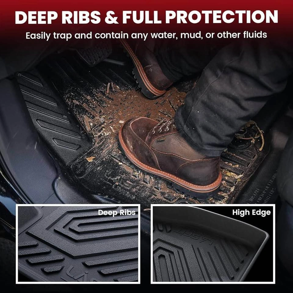 LASFIT Floor Mats & Cargo Liner for Hyundai Santa Fe 2024-2026 - photo 4